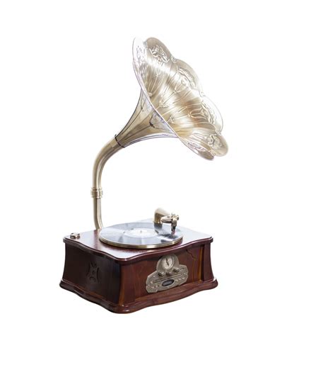 Виниловый проигрыватель с металлической трубой Audio-Retro RP-030 ...