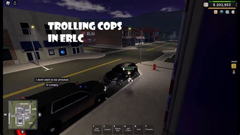 Trolling Cops In Roblox Erlc Part 1 Youtube