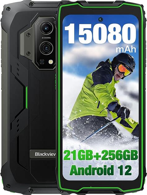 Blackview Smartphone resistente 2023 BV9300 21GB 256GB 1TB batería