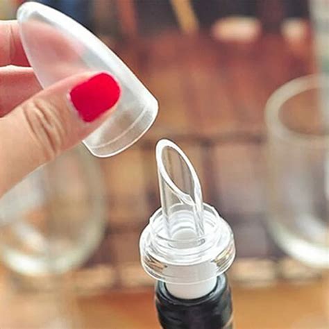 Seal Wine Stopper Pourer Dust Cover Vacuum Preservation Bottle Cap