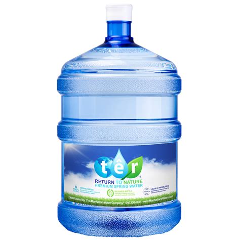 TÊR Natural Spring Water 5 Gallon | Manhattan Water Company