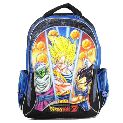 Mochila Escolar Dragon Ball Z Infantil Desenho Menino R 89 99 Em