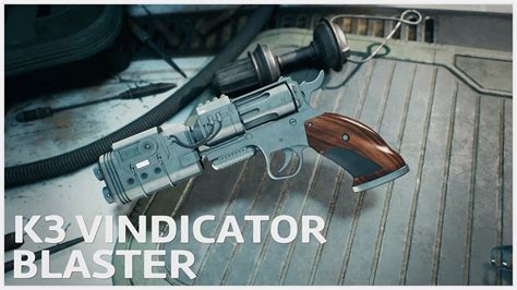 Star Wars Jedi Survivor How To Get K Vindicator Blaster Youtube