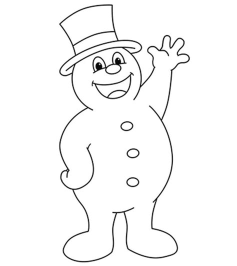 Frosty the Snowman Coloring Pages | 101 Coloring