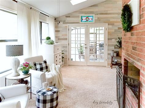 Sunroom Reveal - Light and Bright - DIY Beautify - Creating Beauty at Home