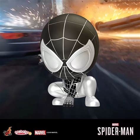 Фигурка Marvels Spider Man Spider Man Negative Suit Cosbaby S Hot Toys купить на OZON