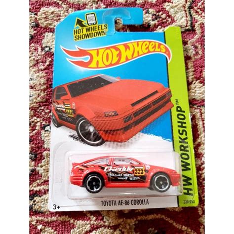 Toyota Ae86 Corolla Hot Wheels Shopee Malaysia