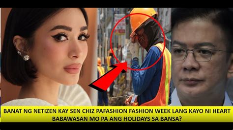 Heart Evangelista Damay Sa Galit Ng Netizen Kay Sen Chiz Holiday Ng