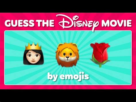 Disney Quiz Disney Movies Emoji Challenge Guess Challenges The