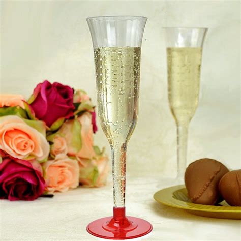 Plastic Champagne Flutes Bulk