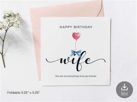 Free printable cards to wife, Download Free printable cards to wife png