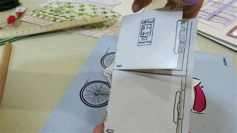 ХОЛОДИЛЬНИК//ДЛЯ//КУКОЛ//БУМАЖНЫХ//DIY//How to make a doll refrigerator ...