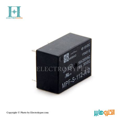 رله 12VDC - قطعات الکترونیکی الکتروهایپر
