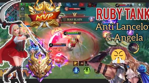 Ruby Tank Build Mobile Legends Tutorial Rotation Youtube