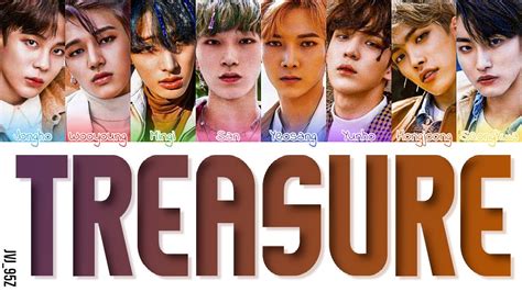 ATEEZ 에이티즈 Treasure Colour Coded Lyrics Han Rom Eng RE UPLOAD