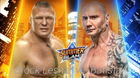 Wwe Batista Vs Brock Lesnar