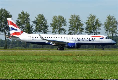 Embraer 190sr Erj 190 100sr British Airways Ba Cityflyer Aviation Photo 7384183