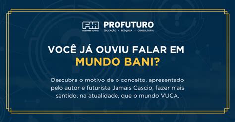 Voc J Ouviu Falar No Mundo Bani Profuturo Fia