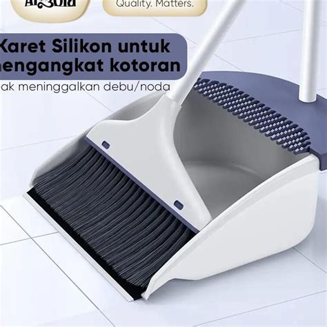 Jual C4A1 Angola Broom Dustpan Set D11 Set Sapu Pengki Alat Pembersih