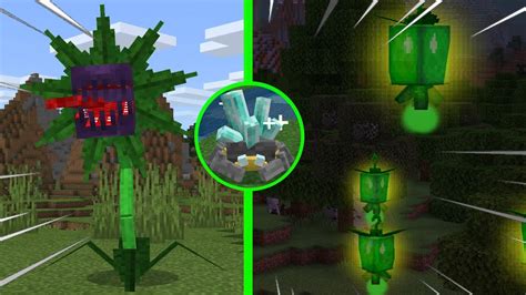 Saiu Addon Mod Que Adiciona Novas Plantas Mowzie S Mobs Para O