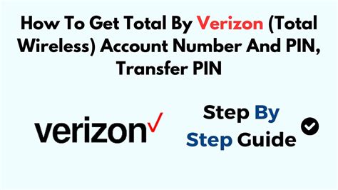 How To Get Total By Verizon Total Wireless Account Number And Pin