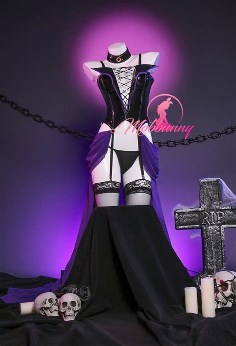 Halloween Corset And Thong With Choker And Thigh Socks Women Sexy Lingerie Set Top Quality