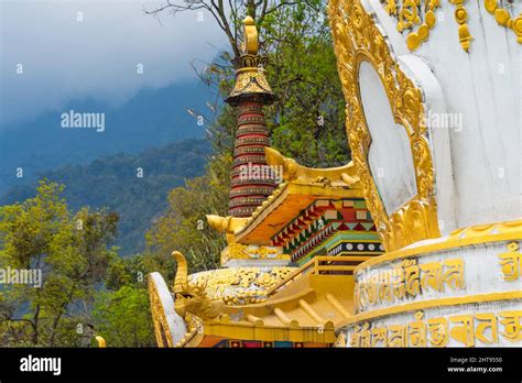 Chorten in Enchey Monastery, Gangtok, Sikkim, India Stock Photo - Alamy