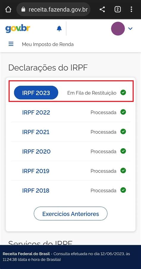 Status Da Declaração Do Imposto De Renda Quais São E Como Consultar