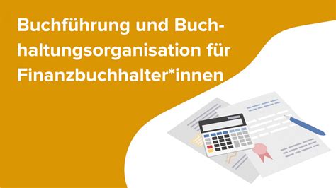 Grundlagen der Buchführung Online Finanzbuchhalter Vortrag