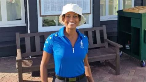 Naga Munchetty dazzles BBC Breakfast fans in unzipped golf outfit as ...