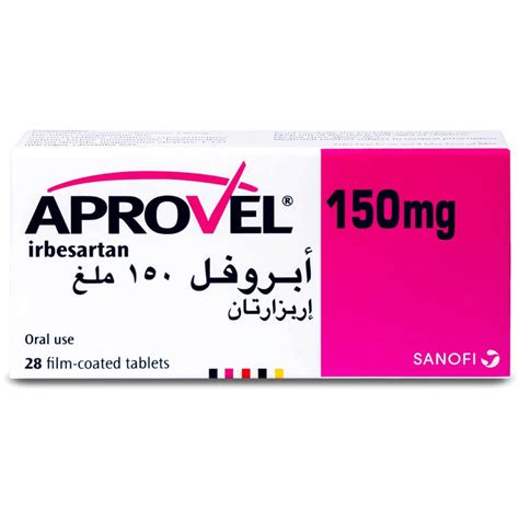 Aprovel 150 mg Tablet 28pcs