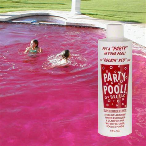 Hydropool.com | Party Pool Superconcentrate Red - Item PP-Red