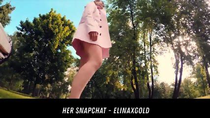 Jeny Smith Fully Naked In A Park HER SNAPCHAT ELINAXGOLD