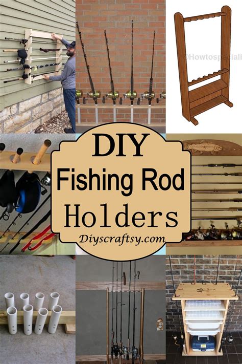 25 DIY Fishing Rod Holders You Can Make Easily - DIYsCraftsy