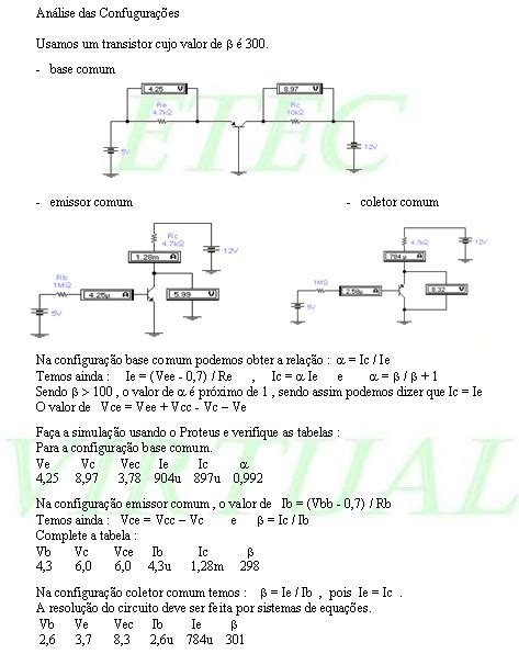 TBJ Transistores Bipolares ETEC VIRTUAL