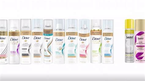 Dove Suave Tresemm And Other Dry Shampoos Recalled Due To Cancer