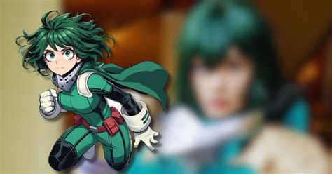 My Hero Academia Deku Está Listo Para Pelear Con Este Increíble Cosplay Genderbend