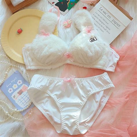 Cute Cat Paw Love Plush Lingerie Set On Storenvy