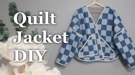 【free Pattern】diy Patchworkquilt Checkerboard Jacket From Scratch