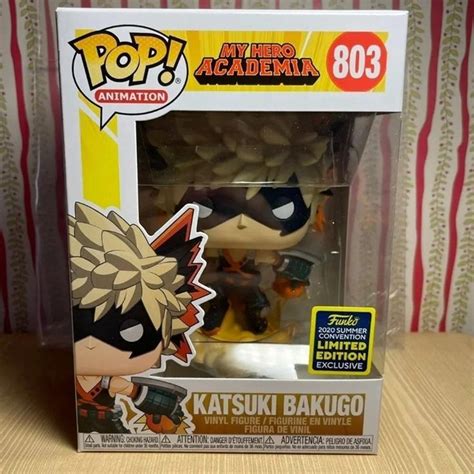 Funko Pop Katsuki Bakugo 803 Limited Edition Hot Topic SDCC 2020 Summer Convent On Mercari