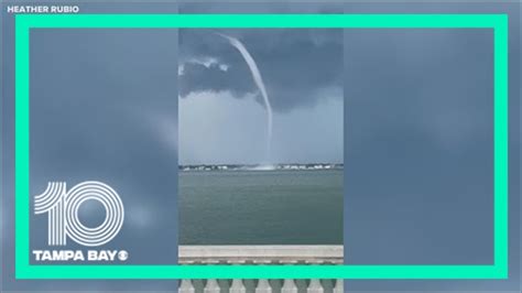 Waterspout Captured On Camera In Tampa YouTube