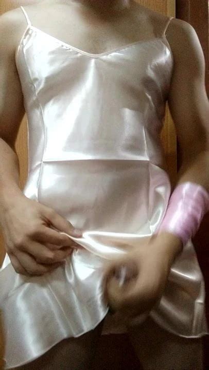 Masturbate In My Aunt S Satin Nightie Gay Teen Porn Feat Satin Fetish Xhamster