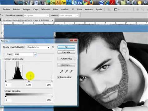 Crear Barba En Photoshop CS4 YouTube