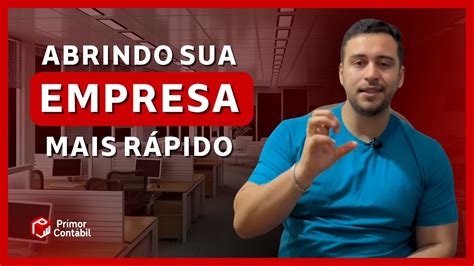 QUANTO TEMPO DEMORA PARA ABRIR EMPRESA EM 2022 Prímor Contábil YouTube