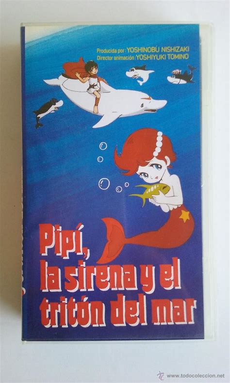 Vhs Anime Manga Pipi La Sirena Y El Triton Del Vendido En Venta