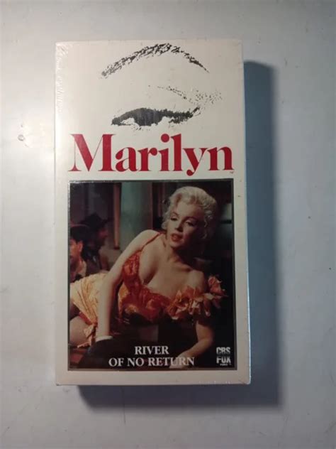 MARILYN MONROE RIVER Of No Return VHS New Sealed Hi Fi 5139 Writing