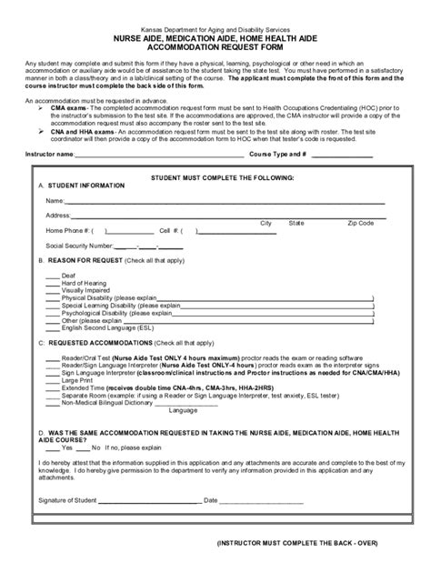 Fillable Online Kdads Ks Govprovider Homeformsprovider Forms Kansas