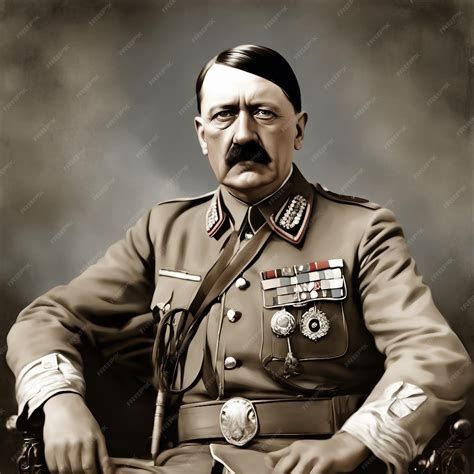 Premium Photo | Adolf Hitler German style digital art generated by AI