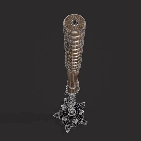 Medieval Flail - 3D Model by Get Dead Entertainment