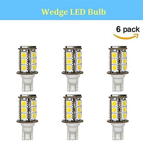 Makergroup T5 T10 Wedge Base Led Light Bulb High Brightness 12vacdc